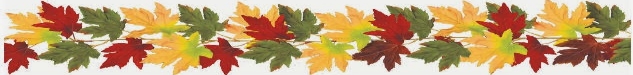 autumn leaf banner